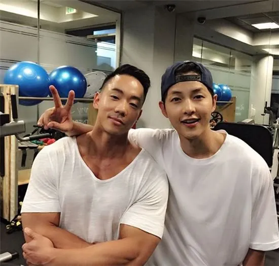 Song Joong Ki bersama dengan Danny Joe © Danny Joe's IG