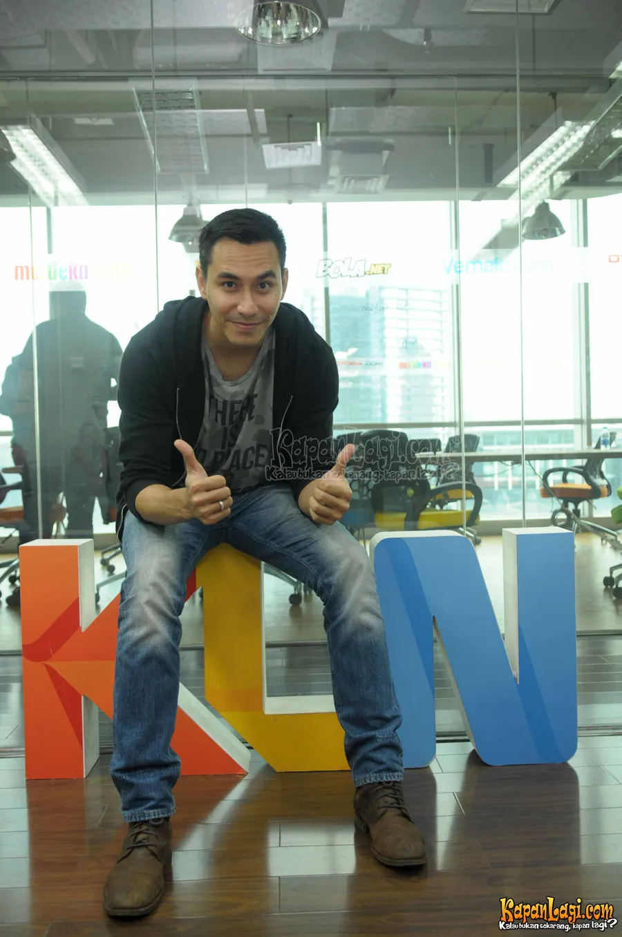 Darius ceritakan serunya berkunjung ke Barcelona. ©KapanLagi.com®/Bayu Herdianto