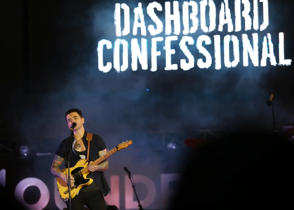 Dashboard Confessional kembali ke Indonesia untuk tampil di gelaran 'Soundrenaline 2017' © KapanLagi.com/Fikri Alfi Rosiyadi