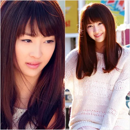 Dasom Sistar jarang memamerkan model rambut poni. ©soompi.com