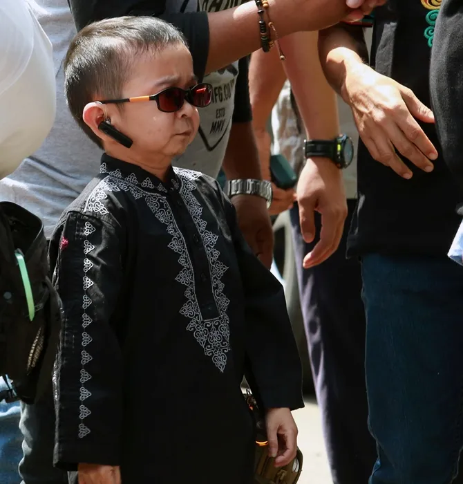 Daus Mini mengaku ikhlas atas keputusan sang istri. © KapanLagi.com/Muhammad Akrom Sukarya