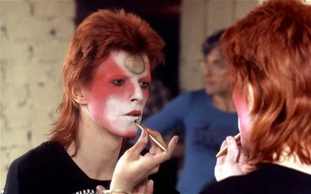 David Bowie @foto: telegraph.co.uk