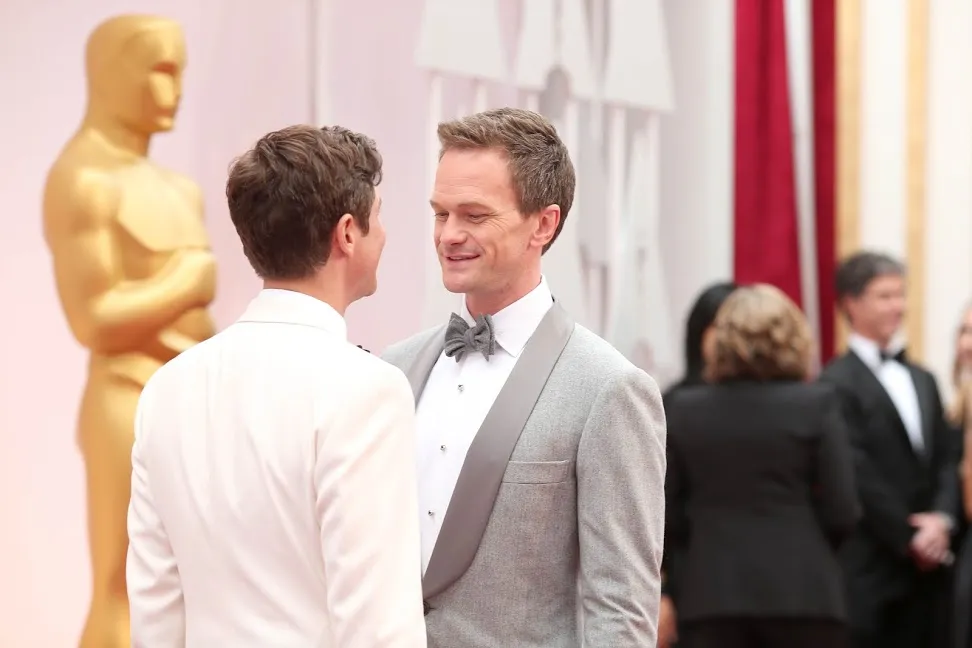 Neil Patrick Harris dan David Burtka/©AFP