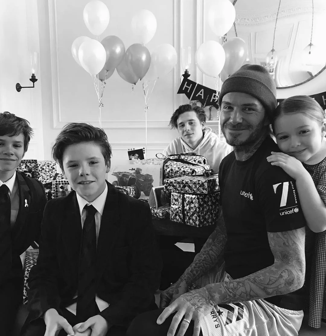 Happy birthday David Beckham! © instagram.com/davidbeckham