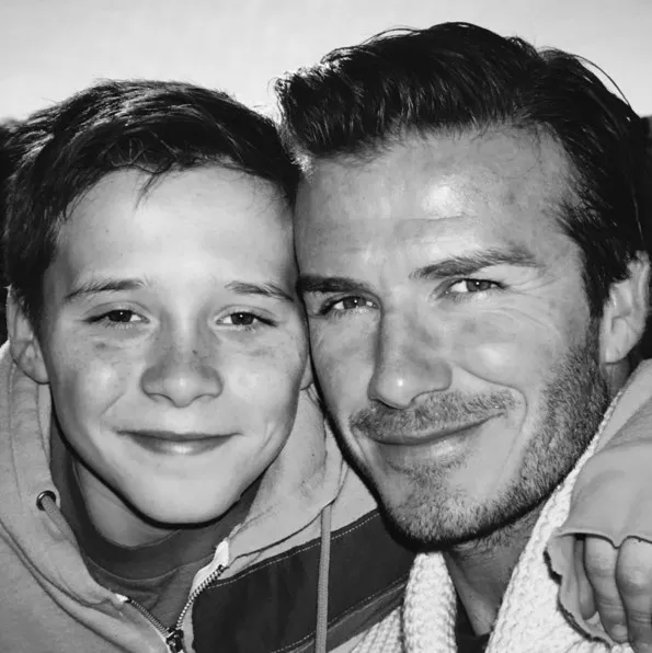 Oh happy birthday Brooklyn! © instagram.com/davidbeckham