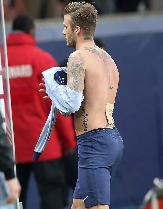 David Beckham @ dailymail.co.uk
