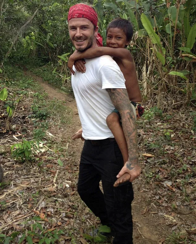 David Beckham @ dailymail.co.uk