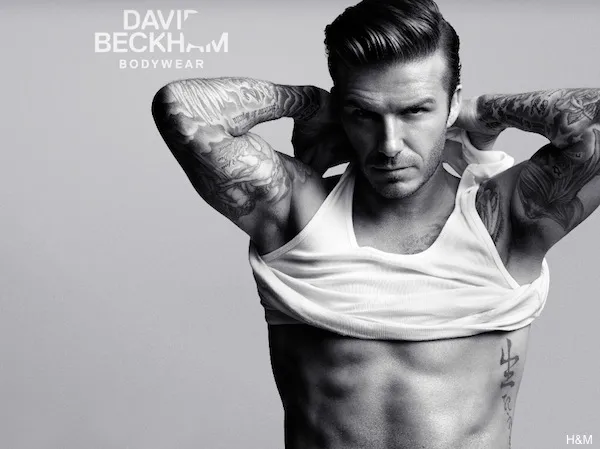 Pose David Beckham ditiru Justin Bieber? © H&M