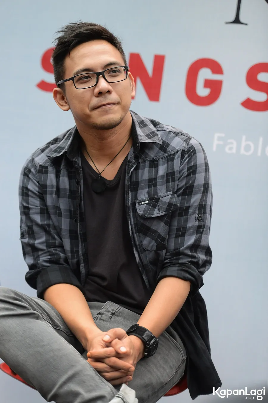 David tak mau memberikan keterangan soal kabar gugatan cerai © KapanLagio.com®/Bambang E Ros