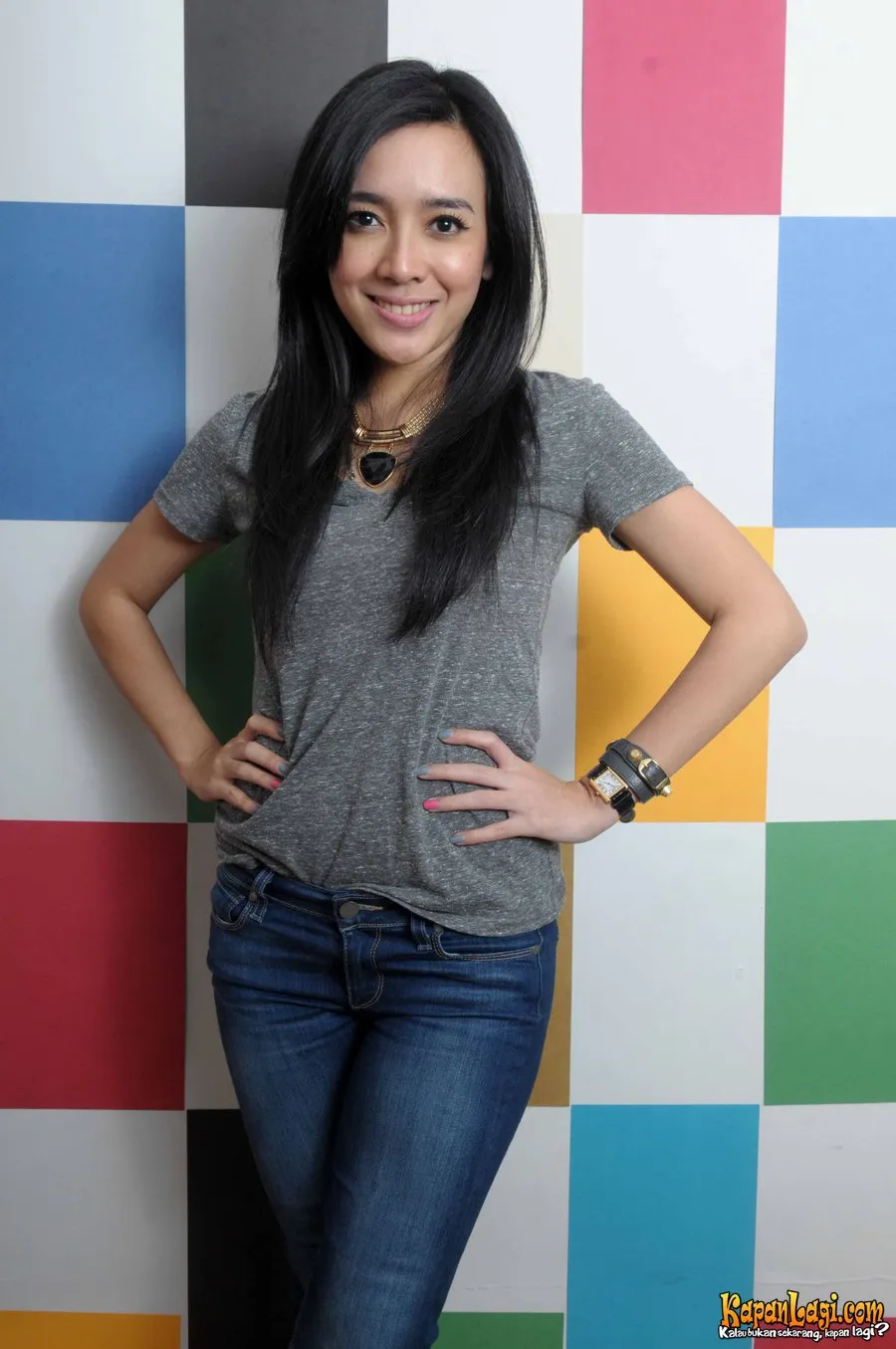 Dea Ananda bantah pernah jalani operasi plastik/©Kapanlagi.com®/Bayu Herdianto