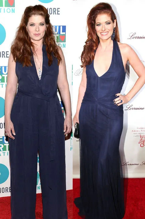 Before After - Debra Messing @ eonline.com
