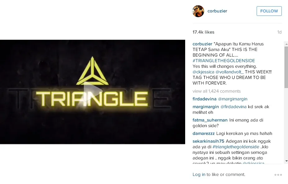 Video yang diunggah Deddy di Instagram © instagram.com/corbuzier