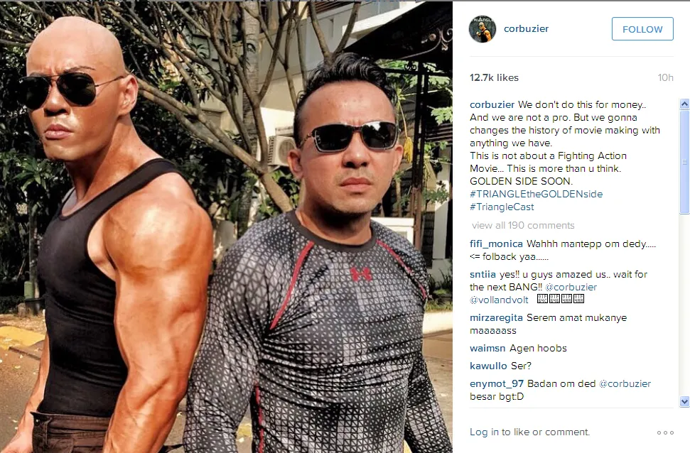 Deddy dan Volland ingin ubah sejarah pembuatan film Indonesia / © Instagram