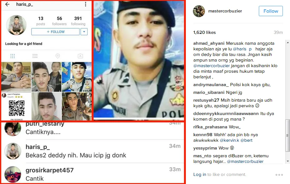 Deddy akan beri pelajaran pada 'polisi' ini © Instagram/mastercorbuzier