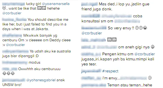 Fans Deddy patah hati / © Instagram