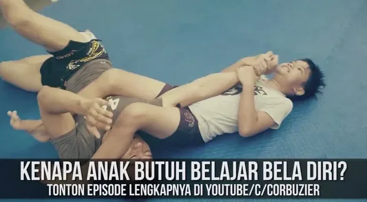 Deddy lebih pilih ajarkan ilmu beladiri pada anak ketimbang ilmu matematika © Instagram/mastercorbuzier