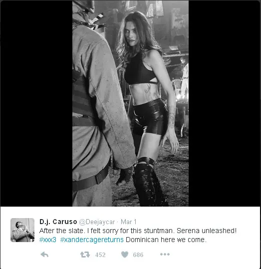 Ini dia penampilan terbaru Deepika, keren kan! © Twitter.com/deejaycar