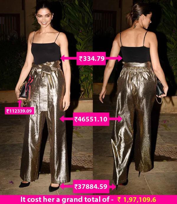 Fashion jutaan rupiah Deepika Padukone yang dianggap gagal. ©bollywoodlife.com