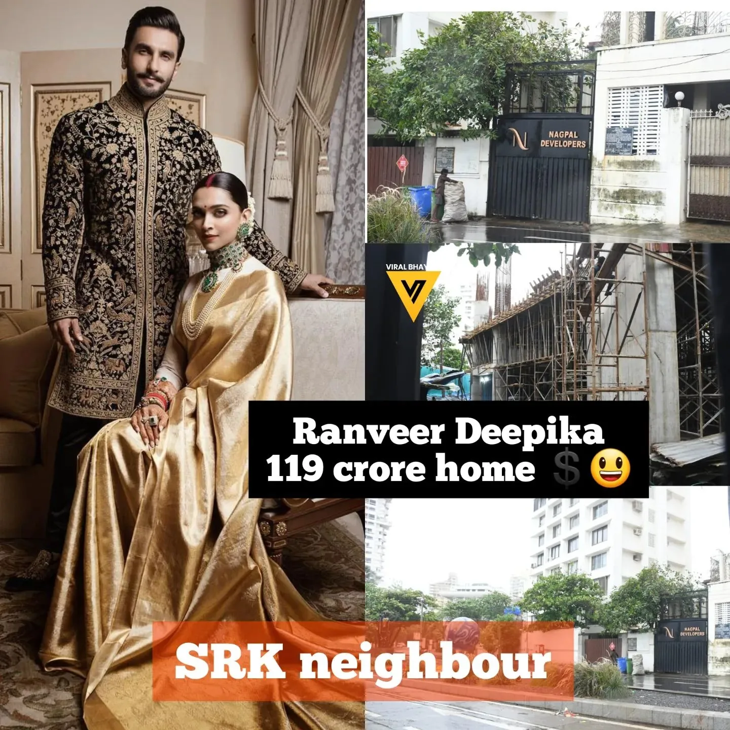 Ranveer Singh dan Deepika Padukone © instagram/viralbhayani