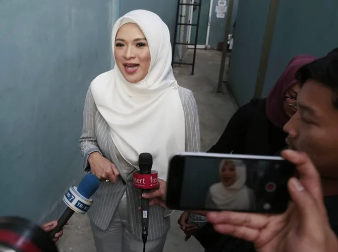 Delia minta maaf apabila keputusannya membuat beberapa pihak kecewa. © KapanLagi.com/Muhammad Akrom Sukarya
