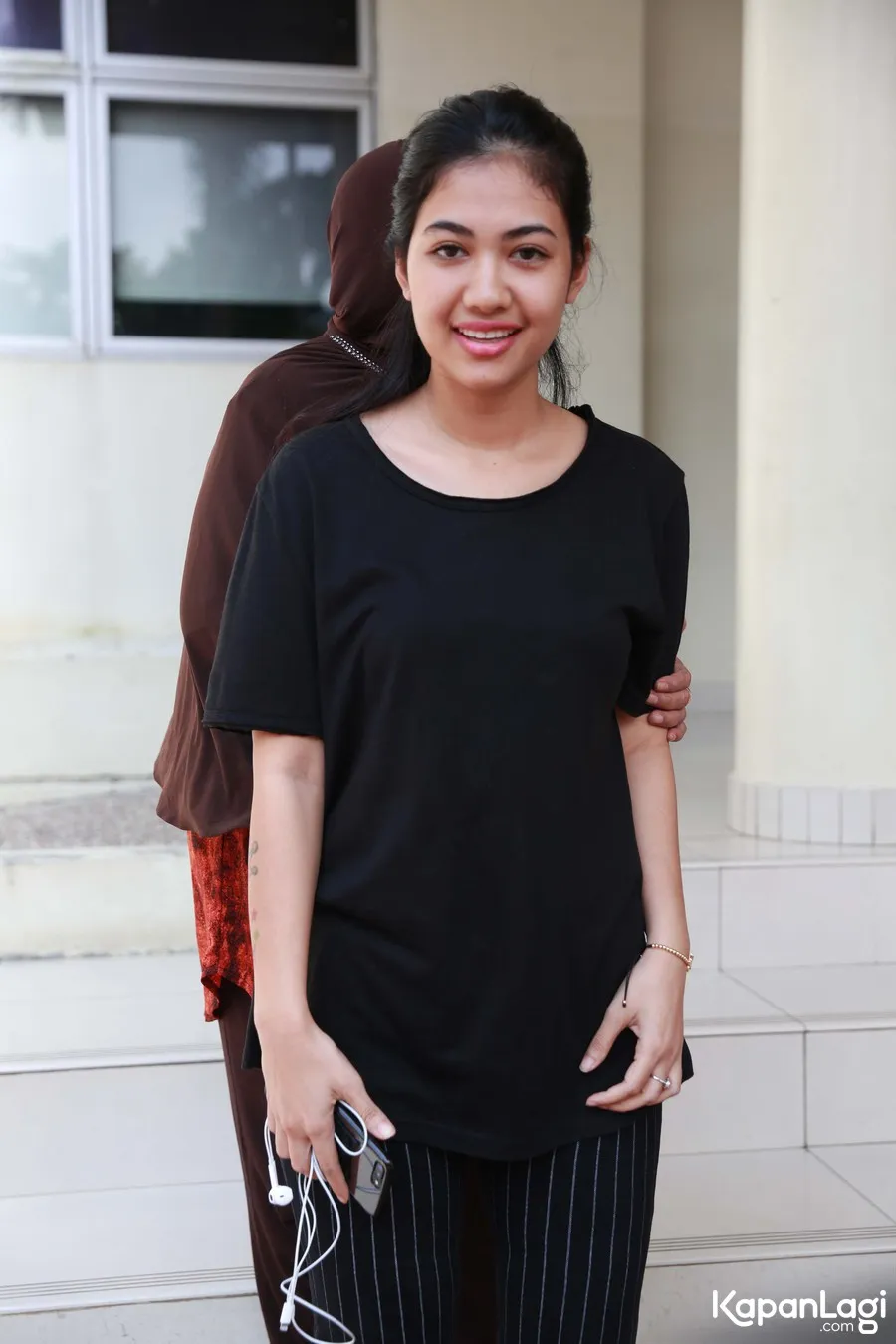 Della Perez menyebut kondisi Jupe mulai mendingan. © KapanLagi.com/Muhammad Akrom Sukarya