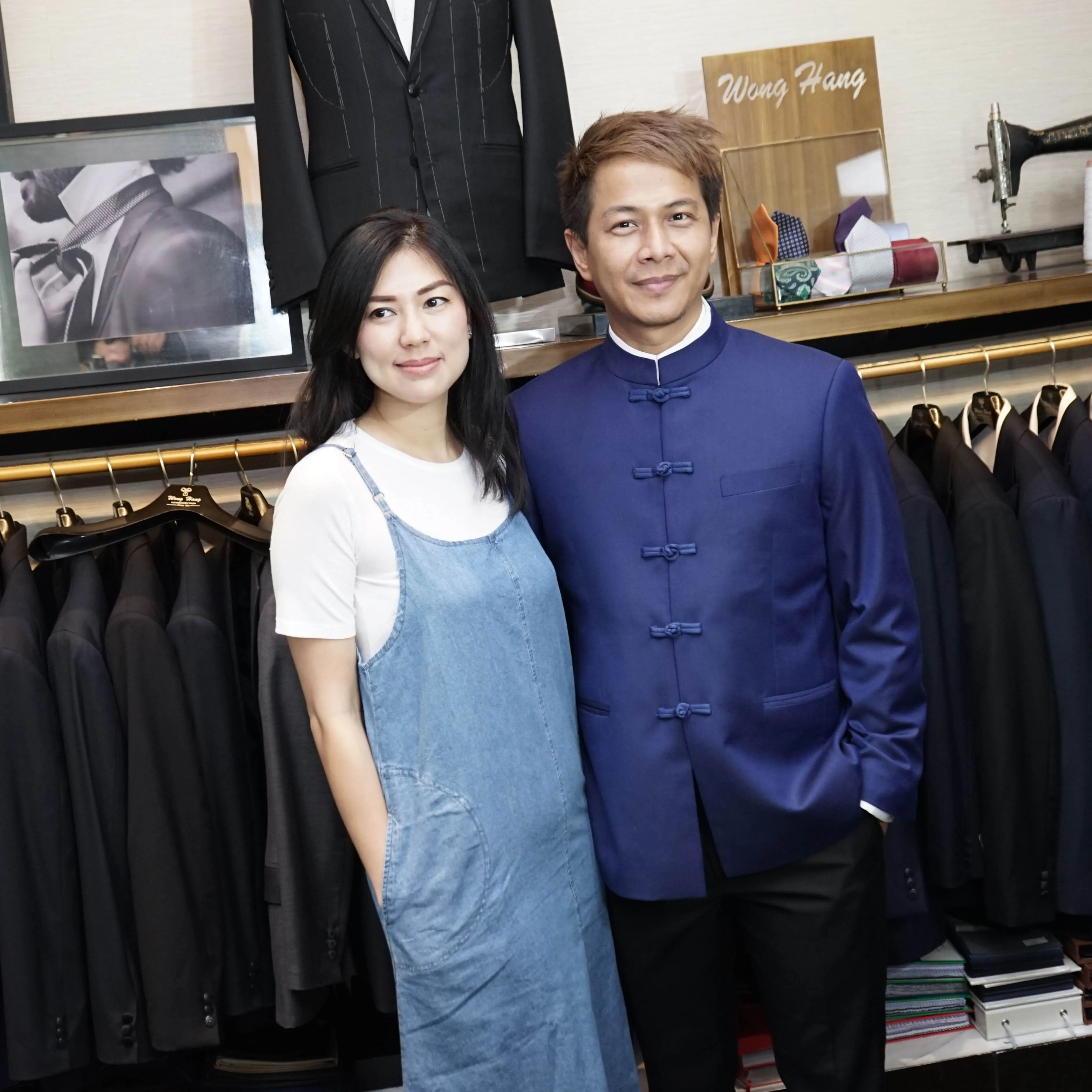 Aida Noplie dan Delon © KapanLagi.com/Muhammad Akrom Sukarya