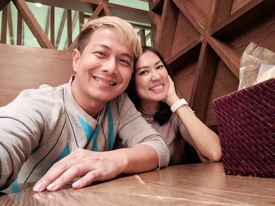 Delon dan Aida © Instagram/delonthamrinofficial