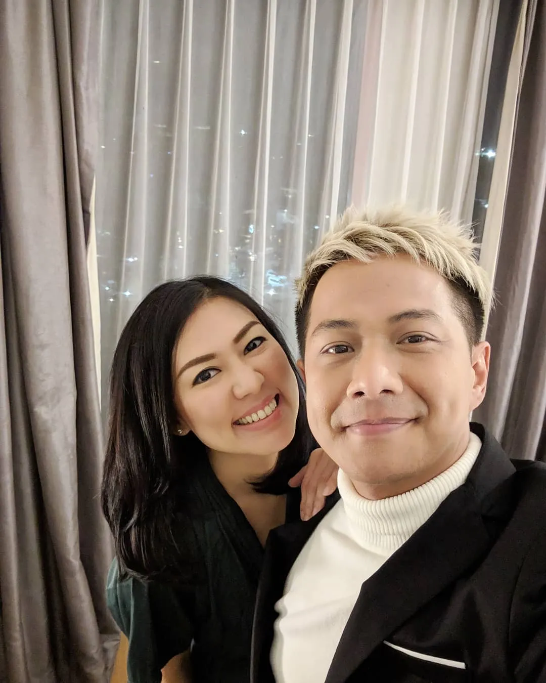 Delon dan Aida © Instagram/delonthamrinofficial