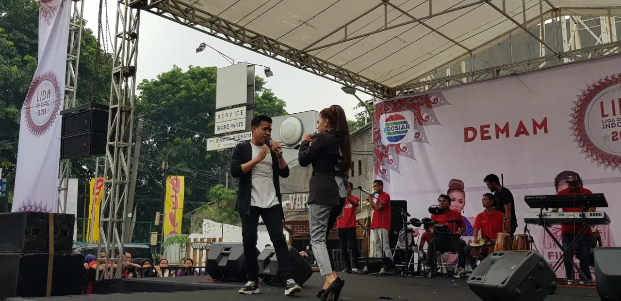 Fildan dan Dila DA tampil duet. (credit: Indosiar)