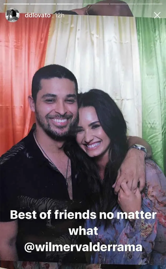 Demi posting momen manisnya bersama Wilmer © instagram.com/ddlovato