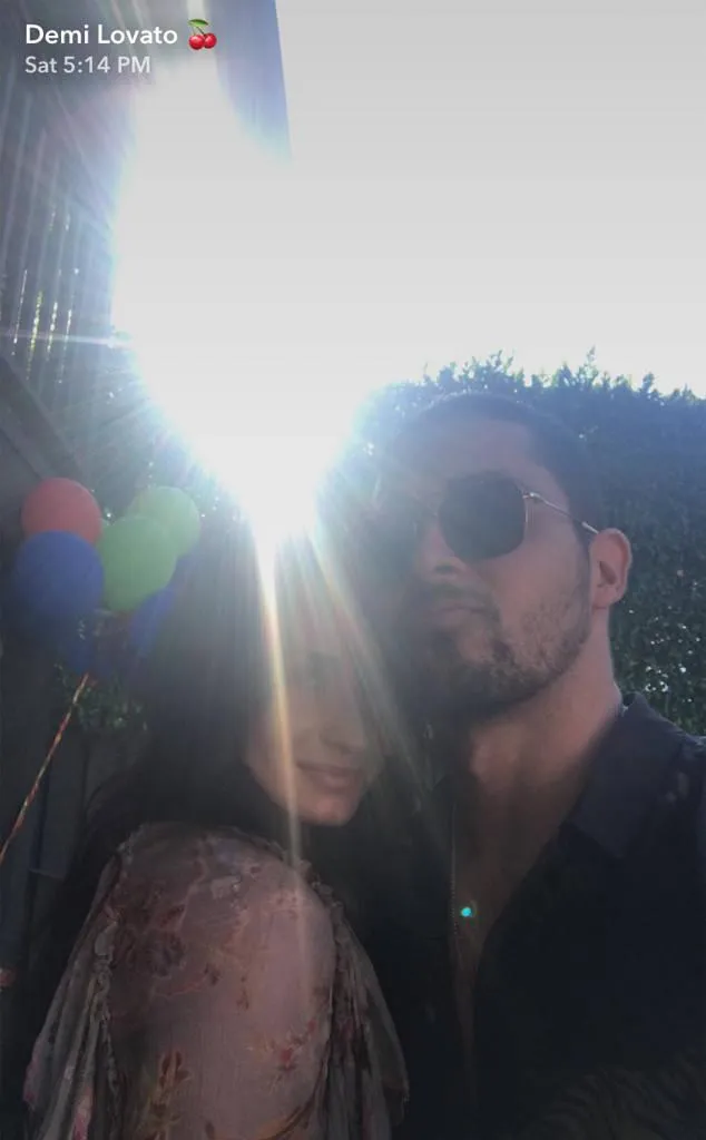Bahkan postingan Demi soal Wilmer nggak cukup sekali! © Snapchat