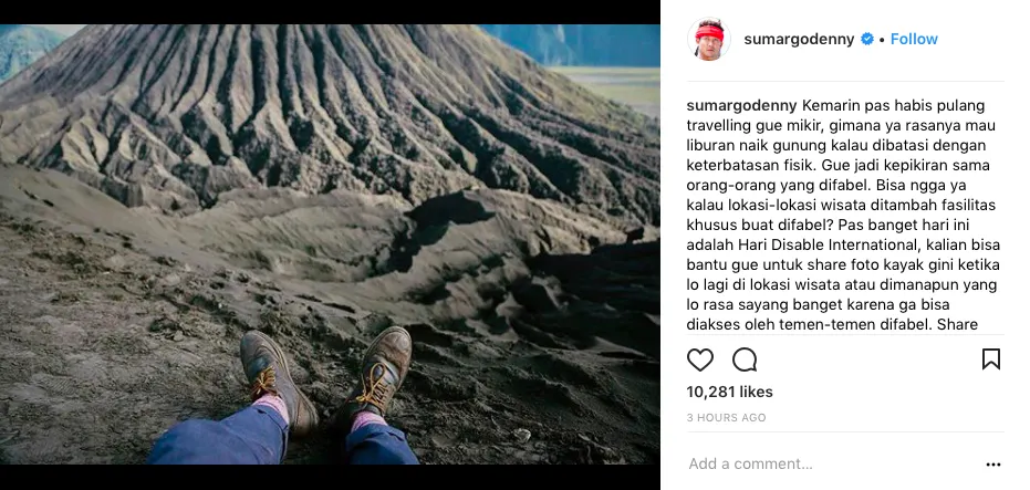 (c) Instagram/sumargodenny