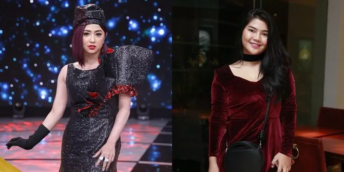 Dewi Perssik & Rosa Meldianti (credit: Kapanlagicom/Nurwahyunan - Kapanalgicom/Muhammad Akrom Sukarya)