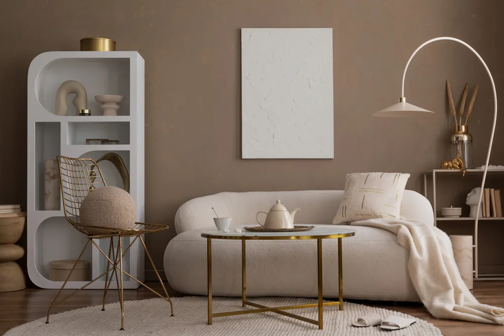 Ilustrasi sentuhan dekorasi interior. (c) Followtheflow/Depositphotos