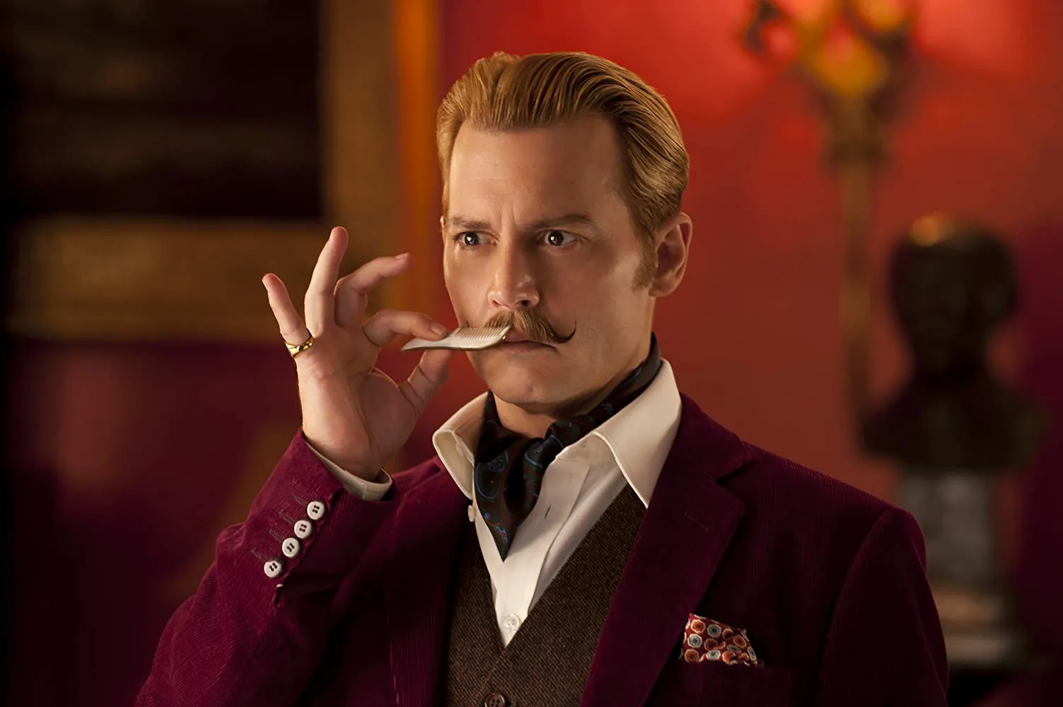 Johnny Depp di film MORTDECAI © Lionsgate/David Appleby