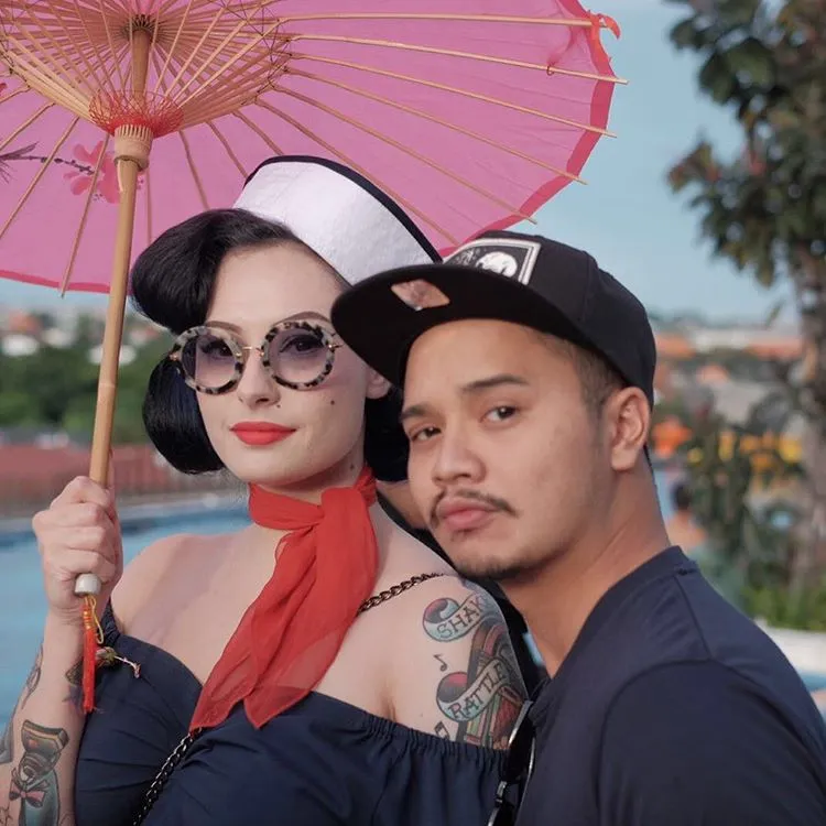 Derby dan pacar rockabilly-nya © instagram
