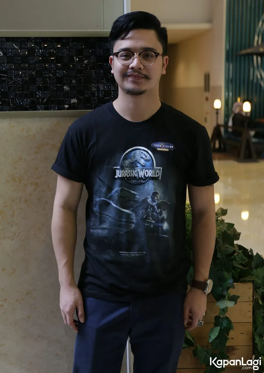 Derby Romero termasuk pria yang peduli penampilan. ©KapanLagi.com/Agus Apriyanto