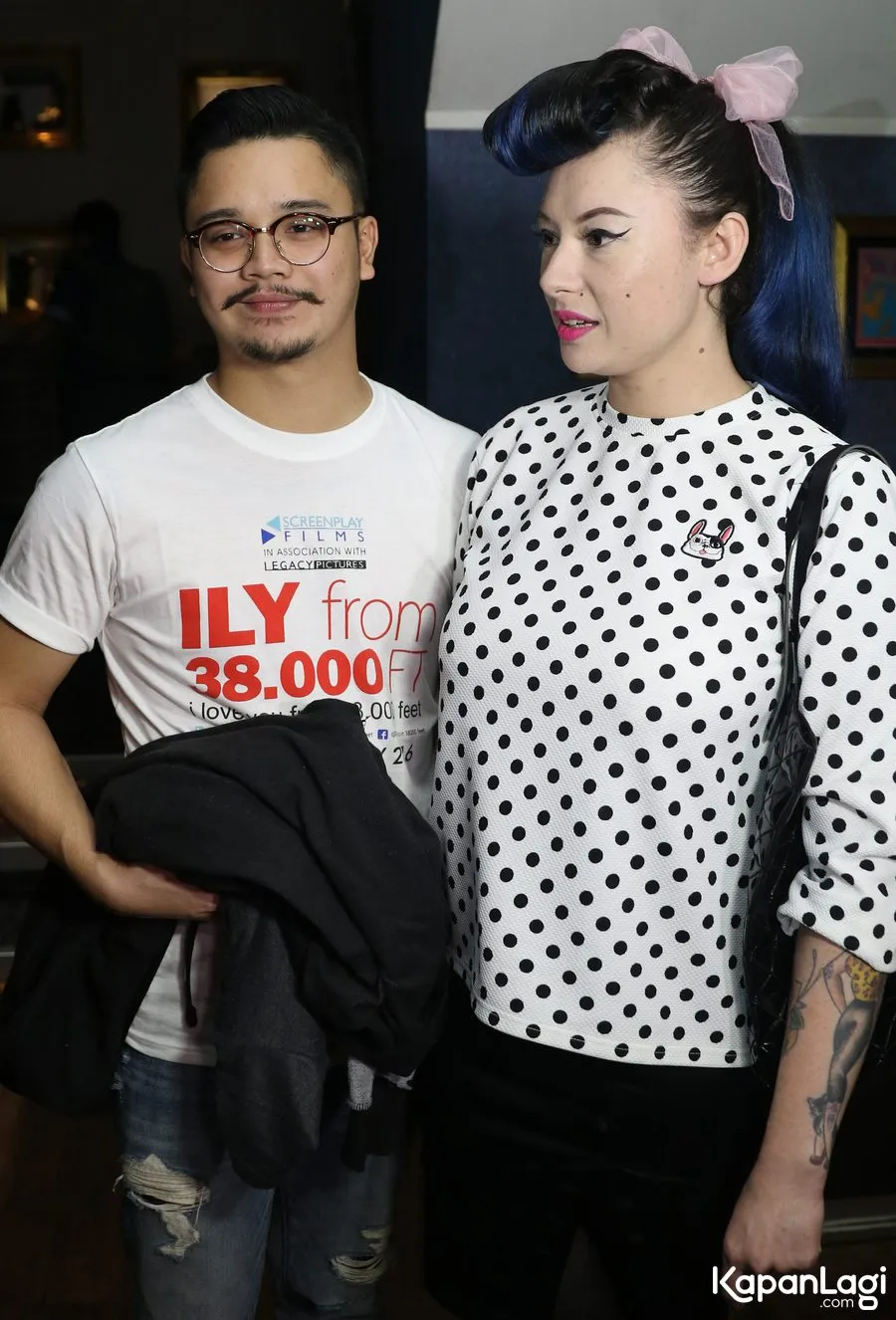 Momen kebersamaan Derby dan Claudia © Agus Apriyanto