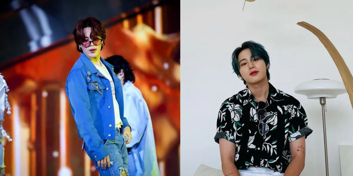 Jimin dan Ha Sung Woon (Jimin credit: instagram.com/j.m - Ha Sung Woon credit: instagram.com/gooreumseng)