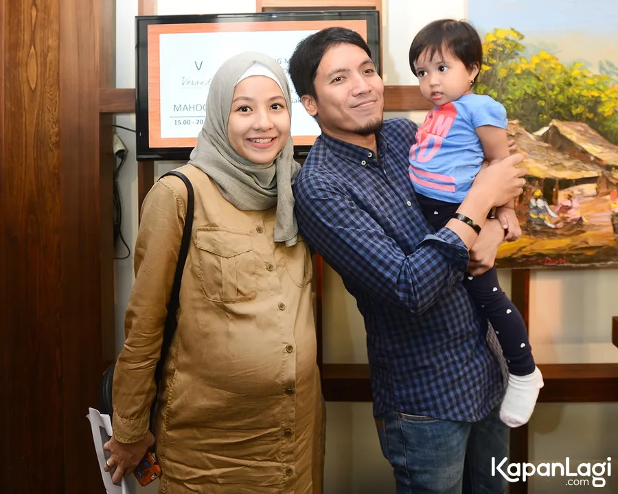 Natasha Rizki menyebut putrinya yang lucu jadi sering rewel sekarang. ©KapanLagi.com/Bambang E Ros