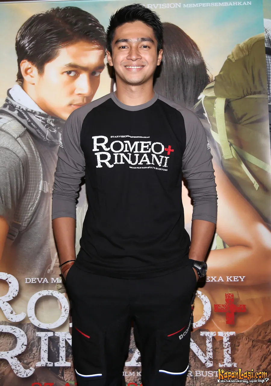 Deva Mahenra rela kaki kanannya mati rasa selama lima hari setelah syuting di Rinjani/©Kapanlagi.com®/Budy Santoso