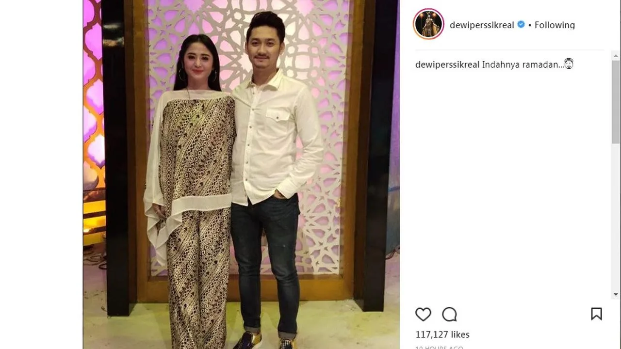 Postingan Dewi Perssik © instagram.com/dewiperssikreal