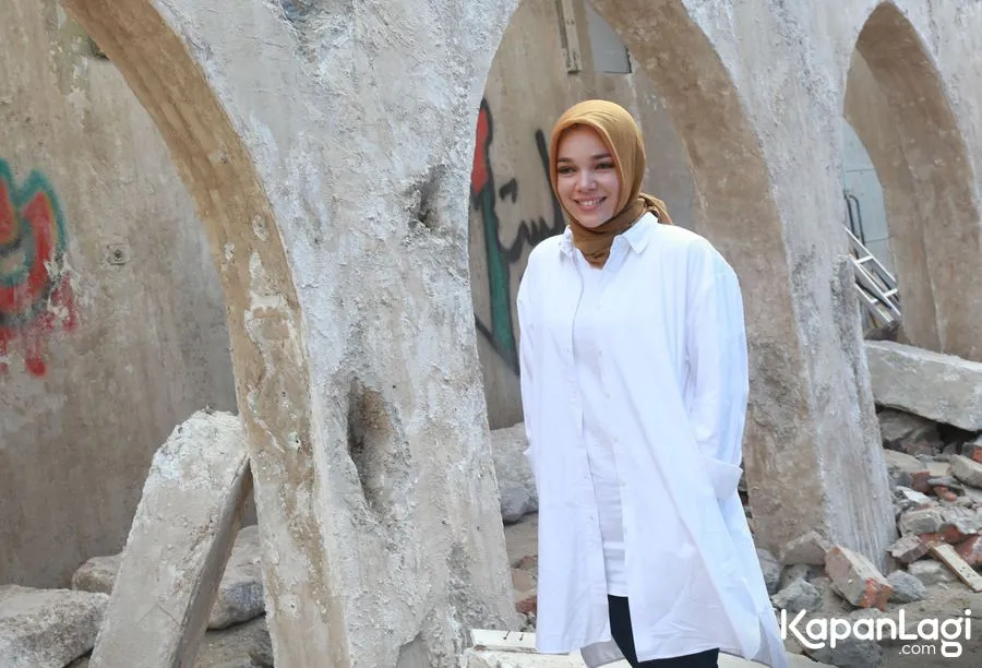 Dewi Sandra ikut bermain dalam film AYAT AYAT CINTA 2 © KapanLagi.com/Agus Apriyanto