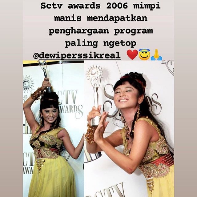 Foto Jadul Dewi Perssik In So Happy Showing Award