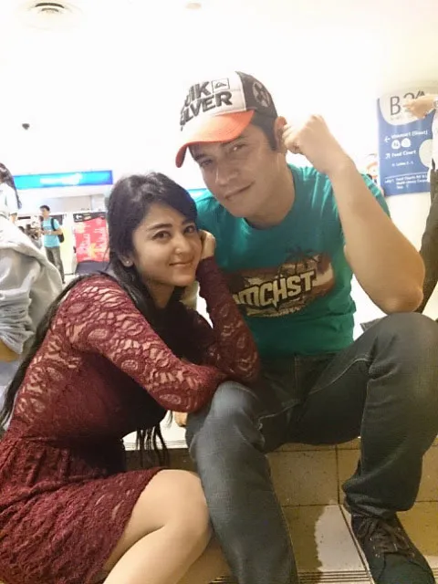 Dewi Perssik dan Ricky Perdana pacaran?  merdeka.com