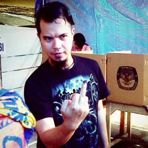 Ahmad Dhani @foto: Mathias Purwanto