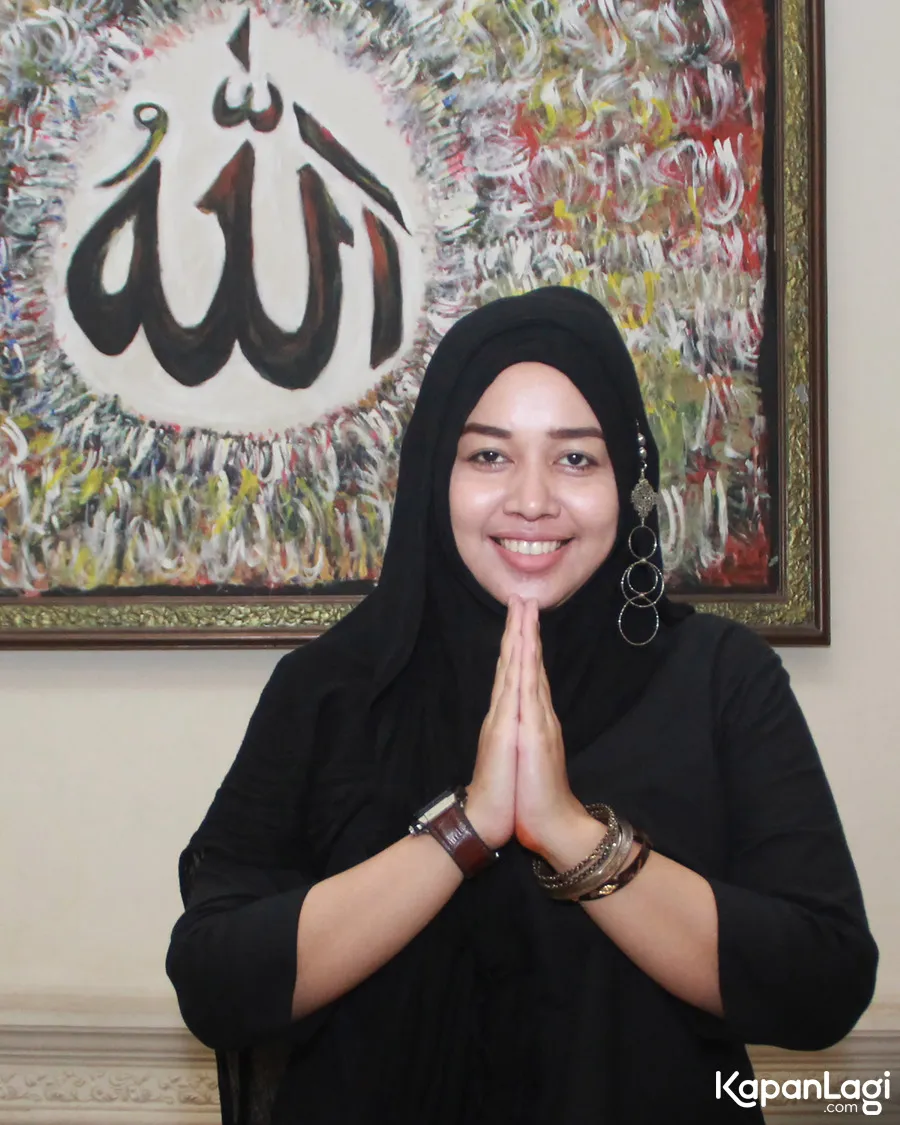 Istri Opick tak mau banyak komentar soal rumah tangganya © KapanLagi.com/Muhammad Akrom Sukarya