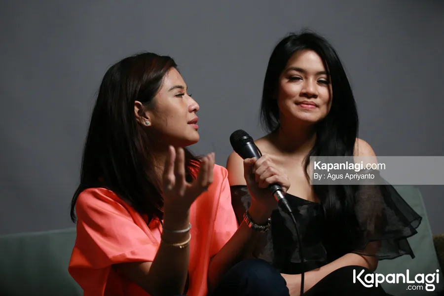 Dian kagum dengan akting Titi di MENDADAK DANGDUT © KapanLagi.com®/Agus Apriyanto