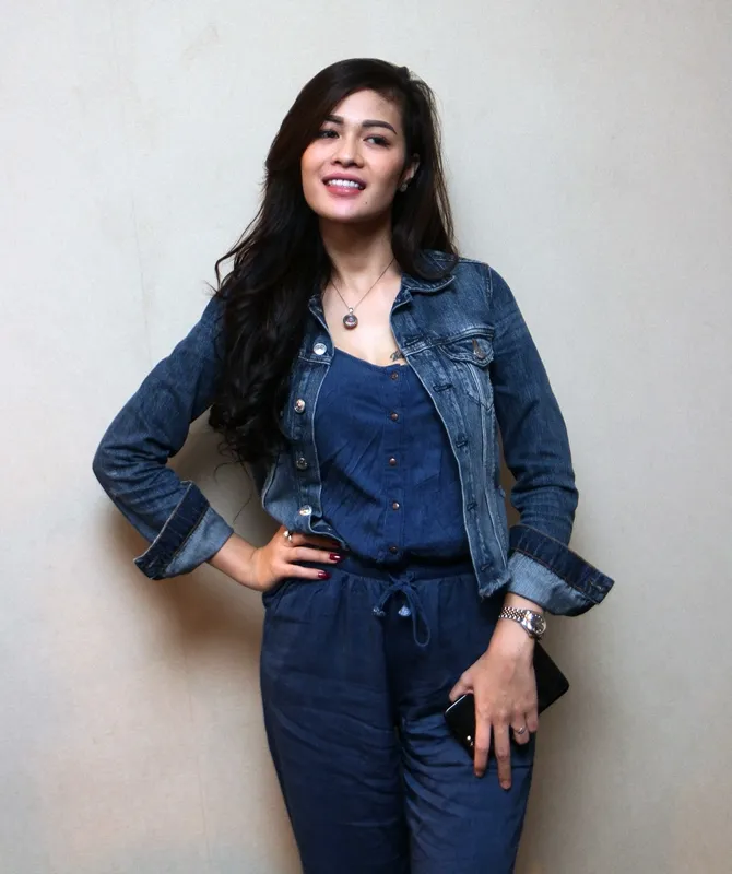 Hesty senang dengan kembalinya boyband SMASH. © KapanLagi.com/Muhammad Akrom Sukarya