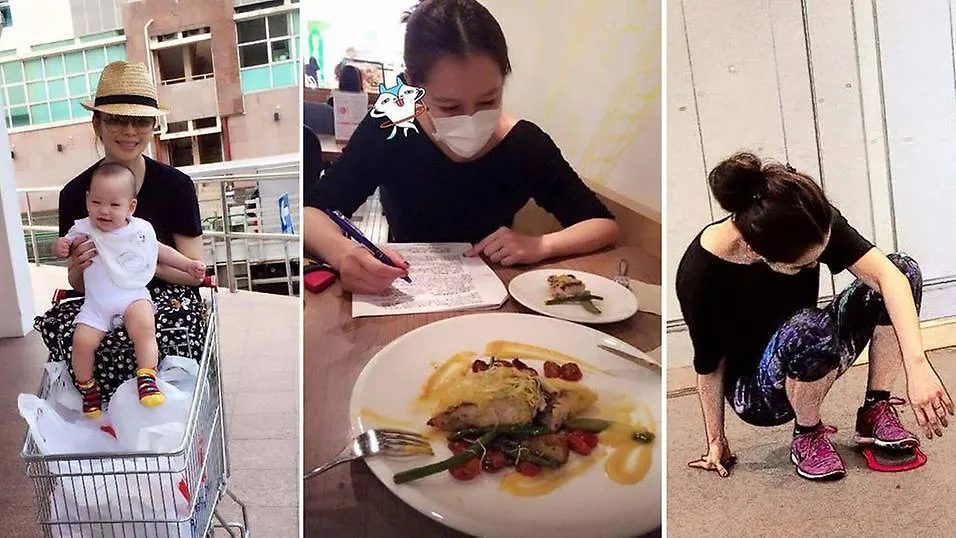 Perjuangan Vivian Hsu demi turunkan berat badan usai melahirkan. © toggle.sg